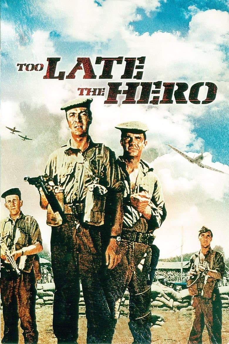 Poster Too Late the Hero