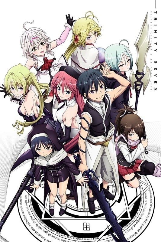 Poster Trinity Seven: Heaven's Library & Crimson Lord
