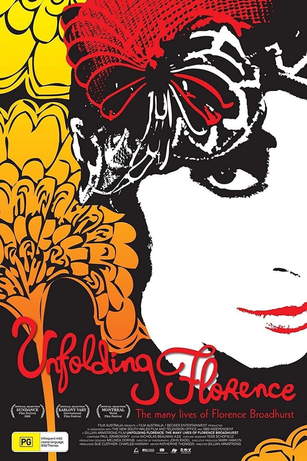 Poster Unfolding Florence: The Many Lives of Florence Broadhurst