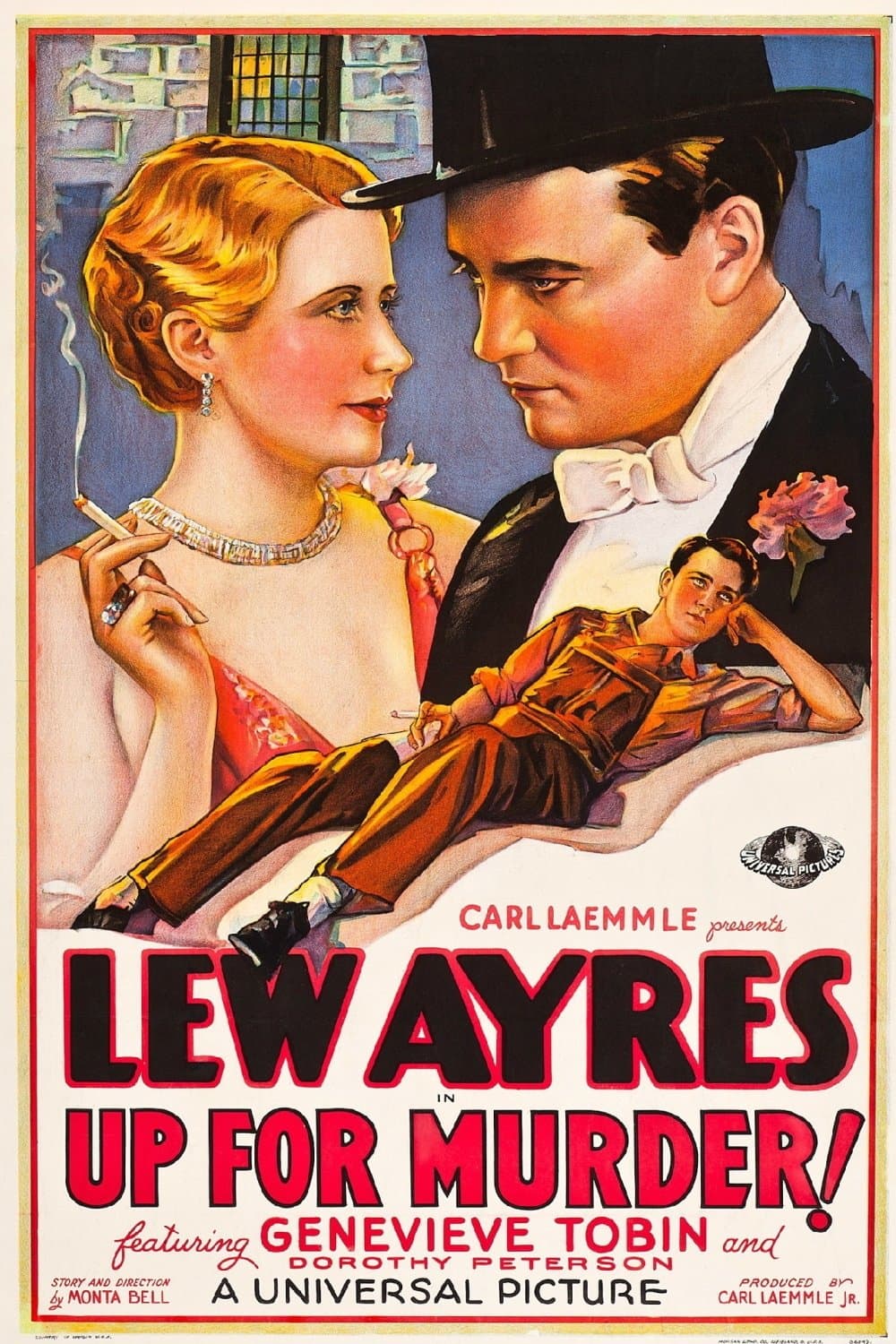 Poster Up for Murder