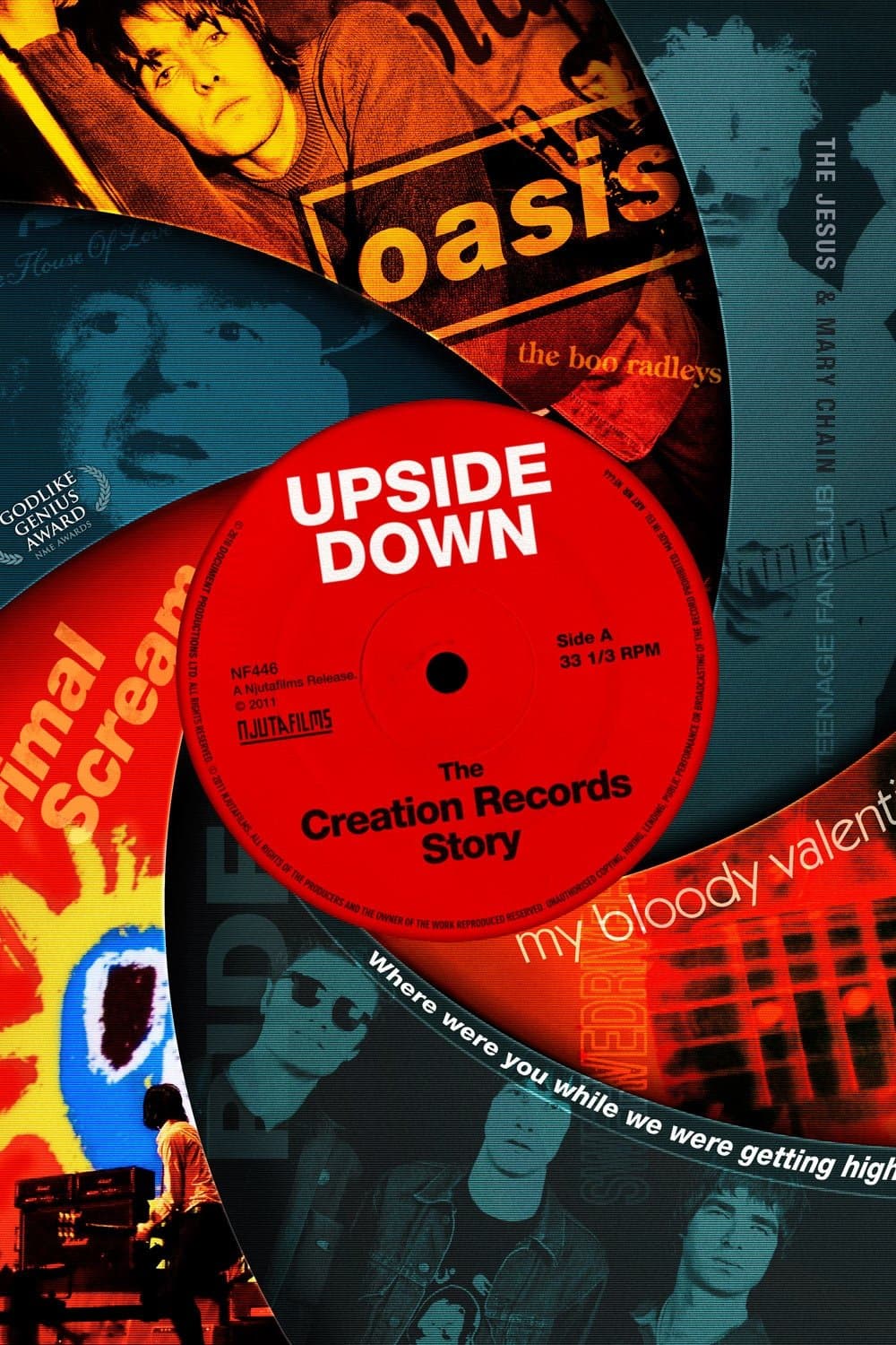 Poster Upside Down: The Creation Records Story