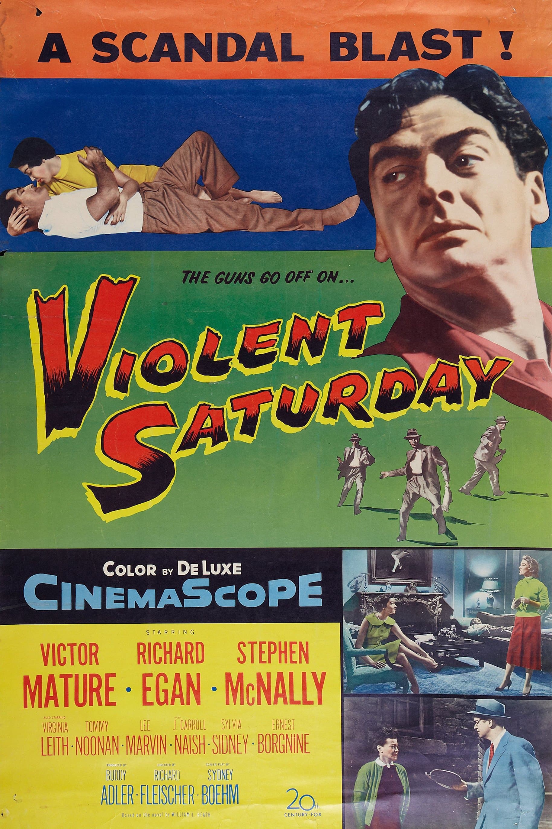 Poster Violent Saturday