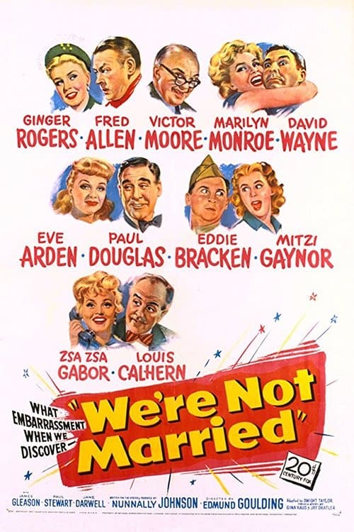 Poster We're Not Married!