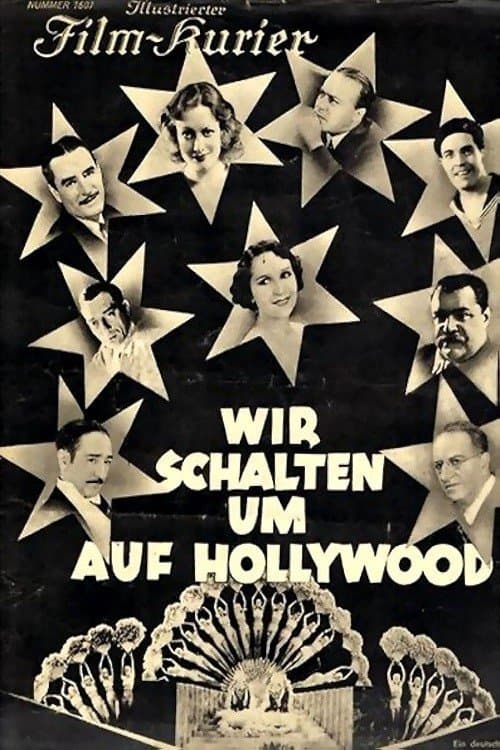 Poster We're switching to Hollywood