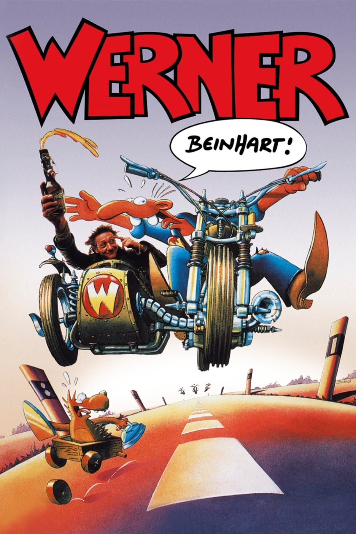 Poster Werner and the Wizard of Booze