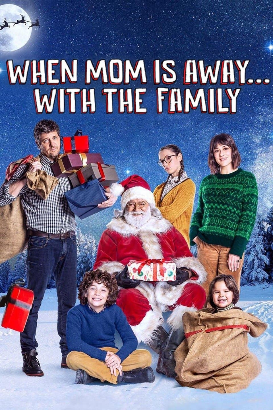 Poster When Mom Is Away... With the Family