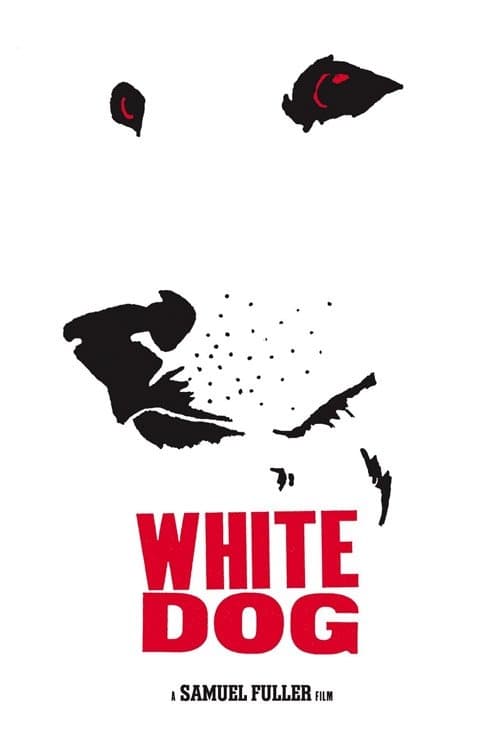Poster White Dog