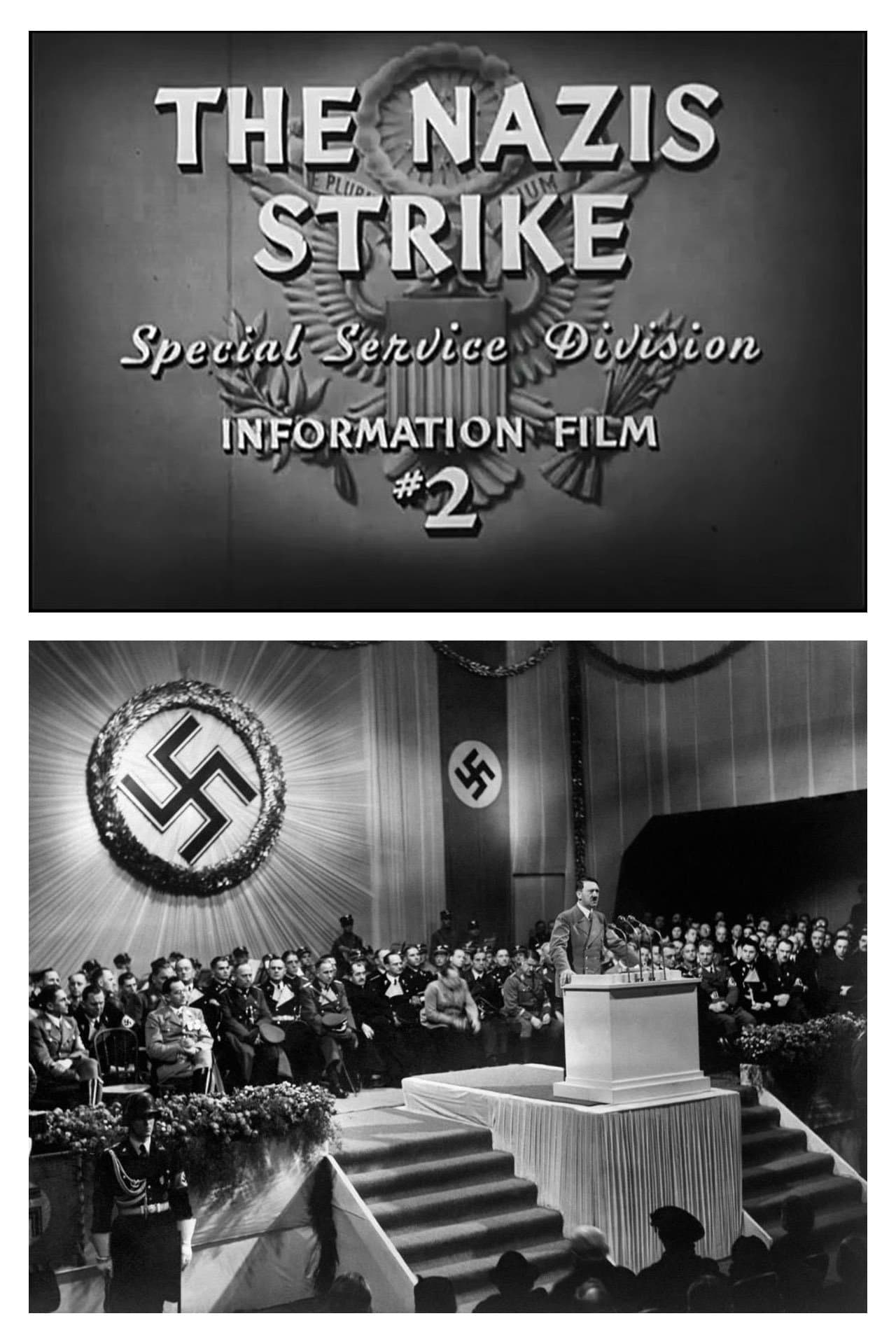 Poster Why We Fight: The Nazis Strike