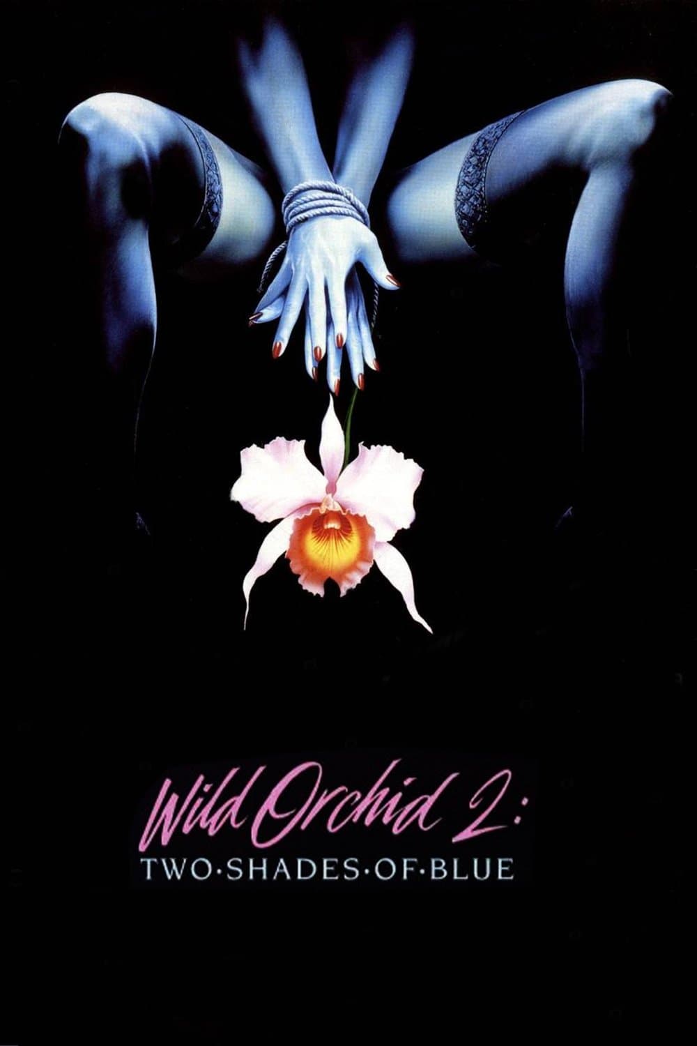 Poster Wild Orchid II: Two Shades of Blue