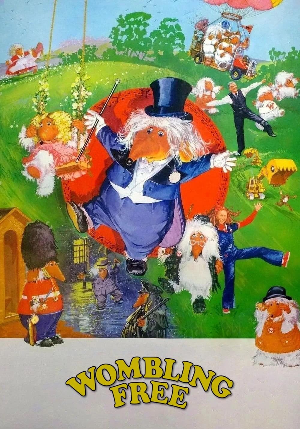 Poster Wombling Free