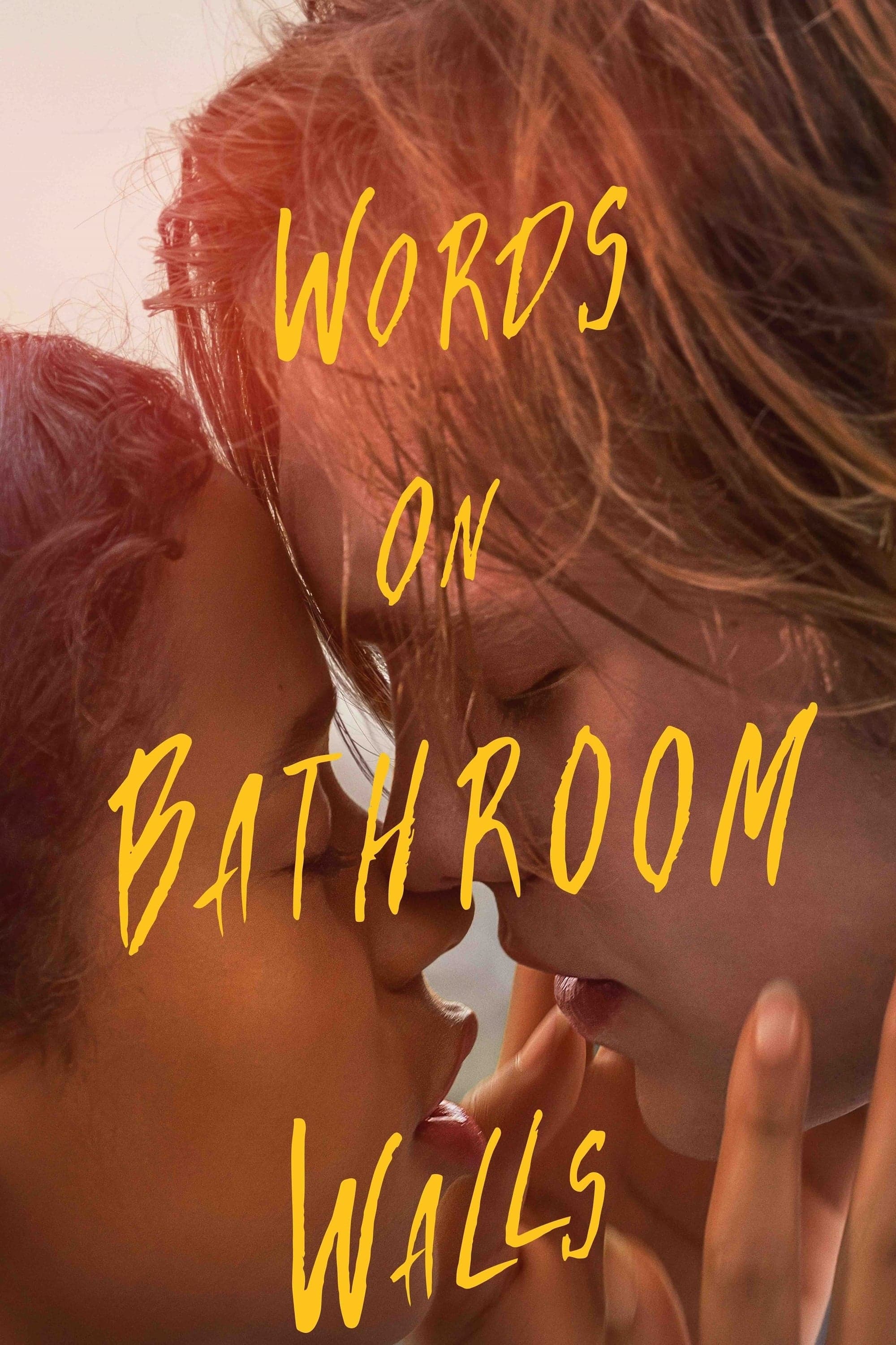 Poster Words on Bathroom Walls