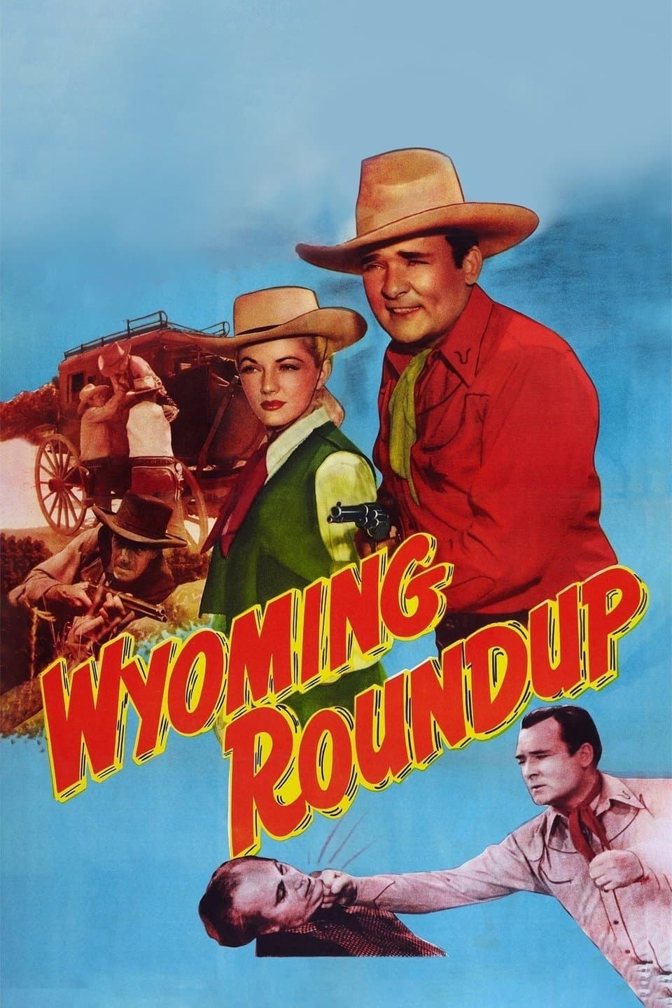 Poster Wyoming Roundup