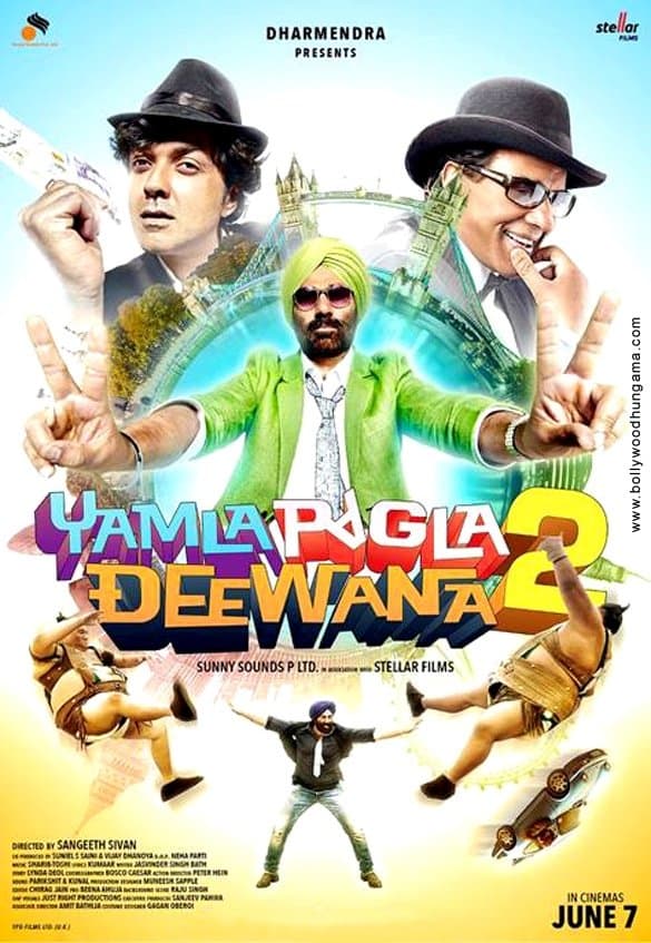 Poster Yamla Pagla Deewana 2
