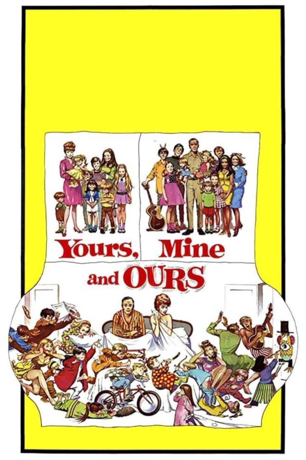 Poster Yours, Mine and Ours