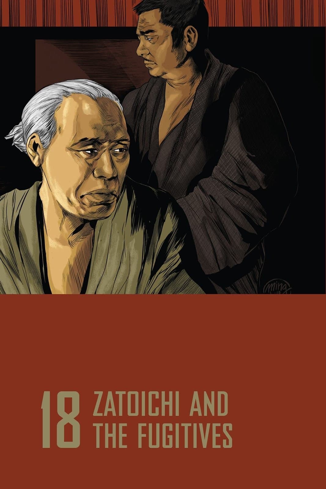 Poster Zatoichi and the Fugitives