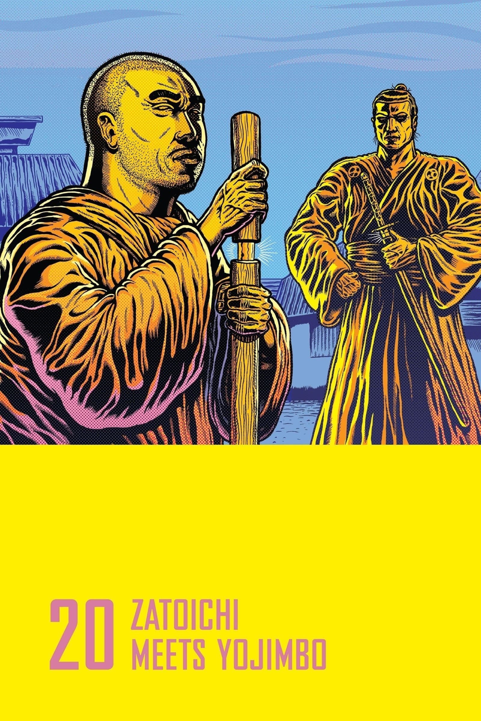 Poster Zatoichi Meets Yojimbo